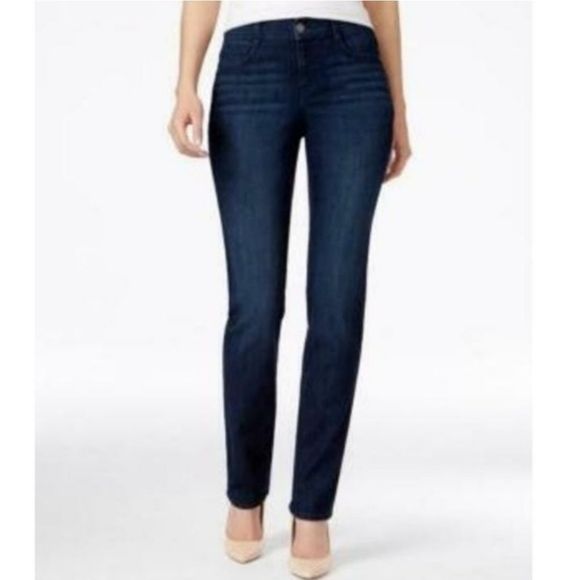 Style & Co Women's Plus Straight Leg Denim Jeans Size 16W - Picture 1 of 9